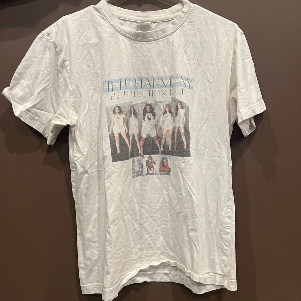 Vintage Fifth Harmony T-shirt (Reflection Tour) Size Medium - Picture 1 of 2